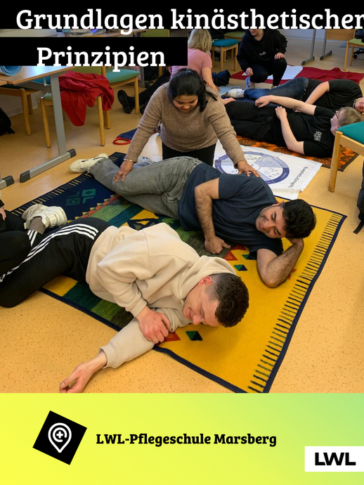 Infusionstherapie in der LWL-Pflegeschule Marsberg (vergrößerte Bildansicht wird geöffnet)