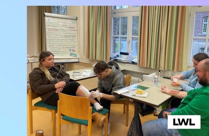 Wundmanagement in der LWL-Pflegeschule Marsberg