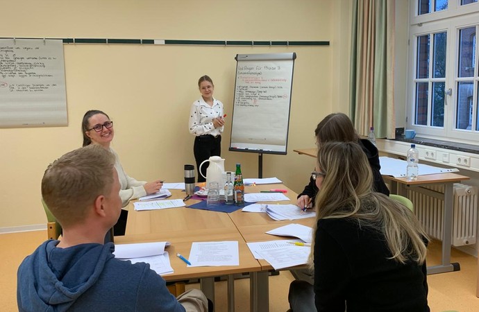 Fallbesprechung in der LWL-Pflegeschule